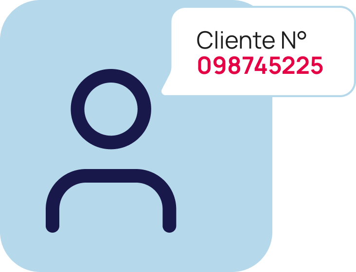 Imagen número de cliente